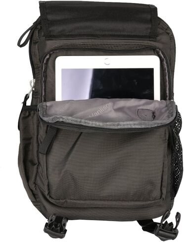 Sling Bag Backpack Cross Body Messenger Bag Shoulder Backpack Travel Rucksack Black in Kuwait