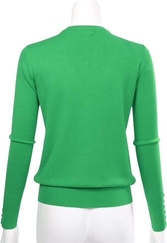 Allsense Women's Long-Sleeve Lightweight V-Neck Cardigan Sweater in Kuwait