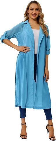 سترة نسائية من Begonia.K بأكمام طويلة من الشيفون خفيفة الوزن وخفيفة الوزن in Kuwait