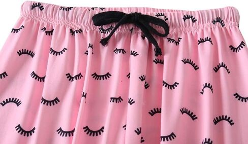 YIJIU Women's Summer Cute Cartoon Print Top and Pant Pajama Set Lounge Sleepwear in Kuwait