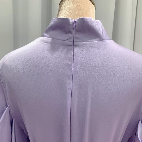OBEEII فستان مسلم للنساء فضفاض غطاء كامل طويل عباية فستان ستان مع الحجاب قفطان عبايات رداء إسلامي S-XXL in Kuwait
