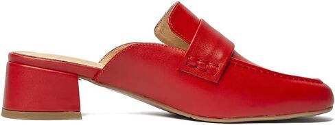ONEENO Women's Fashion Leather Heels Mule in Saudi Arabia