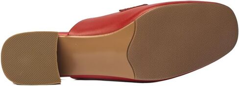 ONEENO Women's Fashion Leather Heels Mule in Saudi Arabia