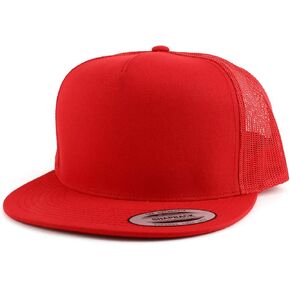 Armycrew Flexfit Oversize XXL Structured Blank 5 Panel Flatbill Snapback Mesh Cap in Kuwait