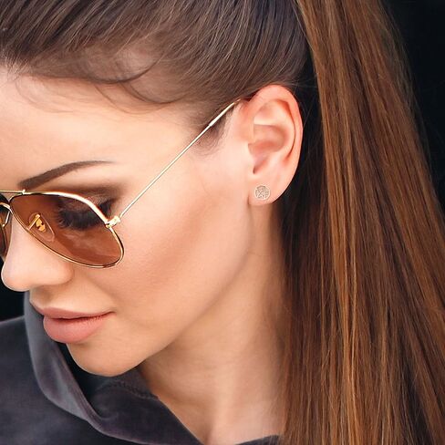 Adeley الفضة الاسترليني 2 أزواج أقراط هوب الخماسي وأقراط الخماسي، أقراط ساحرة، أقراط غير متماثلة، أقراط ساحرة، أقراط هوب القوطي، مجوهرات ساحرة للنساء، مجوهرات الويكا in Kuwait