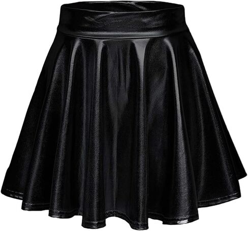 SFBBCLOZ Women's Rave Outfit Sets For Women Festivals 2 Pcs Metallic Tops long Skirt EDM Party Club Holographic Rave Outfits in Kuwait