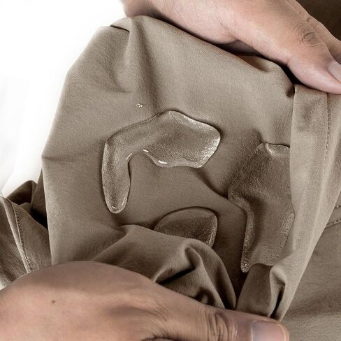 FREE SOLDIER Men's Outdoor Cargo Hiking Pants with Belt Lightweight Waterproof Quick Dry Tactical Pants Nylon Spandex in Kuwait