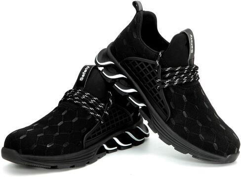 SYLPHID Steel Toe Shoes for Women, Womens Steel Toe Sneakers, Women’s Safety Work Shoe Breathable Lightweight, Slip Resistant in Saudi Arabia