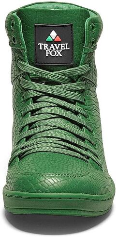TRAVEL FOX Unisex 900 Nappa Leather Round Toe Lace-Up High-Tops in Saudi Arabia