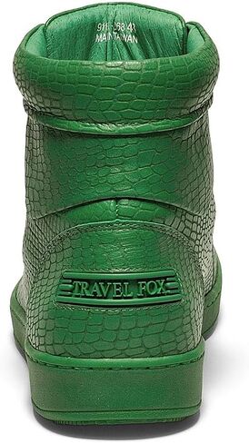 TRAVEL FOX Unisex 900 Nappa Leather Round Toe Lace-Up High-Tops in Saudi Arabia