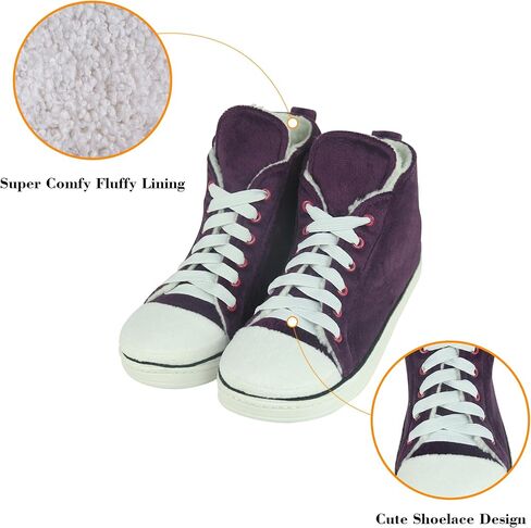 Home Slipper Women's Warm Winter Plush Indoor House Outdoor Sneaker Slippers Boots in Saudi Arabia