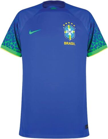 نايك تي شيرت للرجال بقصة عادية (DN0678-433_باراماونت ازرق واخضر سبارك، باراماونت ازرق/ اخضر سبارك/ اخضر سبارك، مقاس 2XL in Kuwait