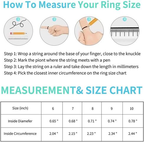 قطعتان من خواتم مضادة للقلق للنساء والرجال من ليتين، خاتم فيدجيت باند مع حلقات خرز دوارة لتقليل القلق، للجنسين قابل للتعديل من خيوط الغزل قابلة للتعديل مقاس 6-10 (فضي), معدن, بدون أحجار كريمة in Kuwait