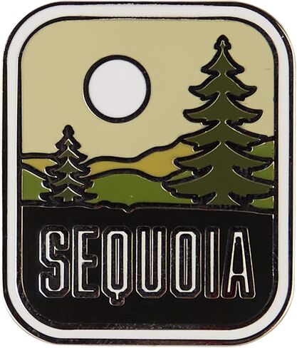 Vagabond Heart Sequoia National Park Enamel Pin - Sequoia Souvenir - Sequoia Pin in Saudi Arabia