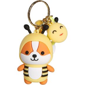 Nayothecorgi - Corgi Keychain Buddy (Bee)