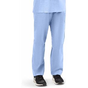 Medline Disposable Scrub Pants, Blue, Size Large in Saudi Arabia