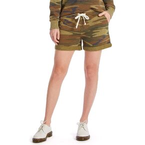 Alternative Women's Sweat Shorts, Mineral Wash French Terry Lounge Short