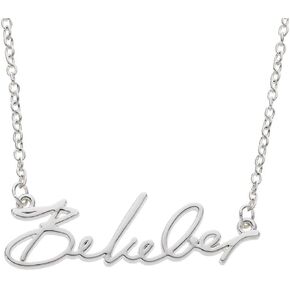 GIOIA Justin Bieber Belieber Script Necklace in Saudi Arabia