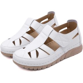 Touchmosees Bohemia Wedge Sandals - Women's Ankle Strap Causal Gladiator Shoes Summer Outdoor Beach Athletic Sandals in Kuwait