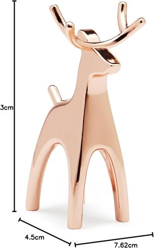 Umbra 299118-880 Anigram Bunny Ring Holder for Jewelry, Copper in Saudi Arabia