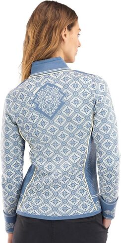 Dale of Norway Women's 100% Skinsoft Merino Wool Feminine Christiania Cardigan Sweater in Kuwait