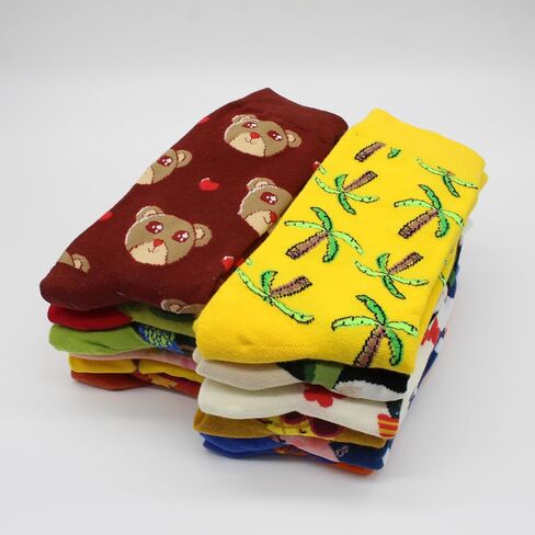 GLCMXMART Fun Socks for Women, Novelty Funny Crazy Cool funky Socks, Food Animal Cute Gifts for Women Girl in Kuwait