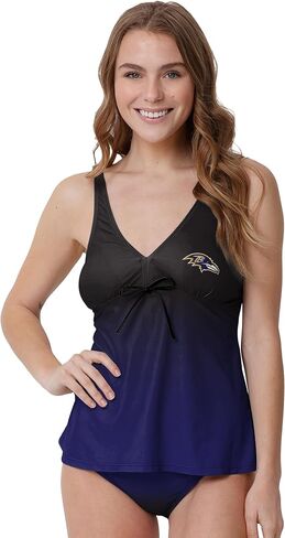 FOCO Baltimore Ravens NFL للسيدات من Gametime Gradient Tankini in Saudi Arabia
