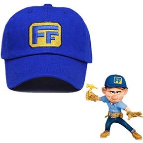 قبعات بيسبول Aiyee Fix it Felix Hat Wreck-It Ralph مطرزة باللون الأزرق in Kuwait