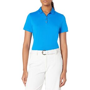 Jack Nicklaus Women's Solid Textured Golf Polo Shirt