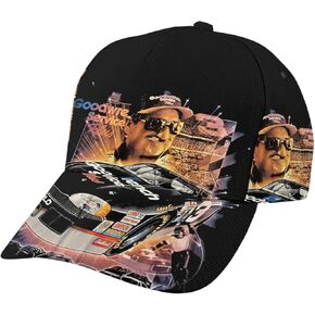 BKPYfgeY Dale Cool Car Earnhardt قبعة بيسبول Casquette للجنسين البالغين مريحة للأب قبعة هيب هوب قابلة للتعديل للسيدات البالغات باللون الأسود، مقاس واحد in Kuwait