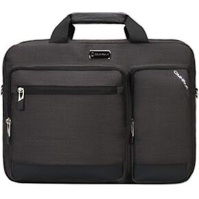 حقيبة كمبيوتر محمول Omnpak مقاس 15.6 بوصة، حقيبة أعمال مع قفل مجمع، حقيبة مستندات كاتب العدل طاردة للماء للرجال والنساء - تناسب كمبيوتر/كمبيوتر محمول/كمبيوتر لوحي مقاس 15.6 بوصة in Kuwait