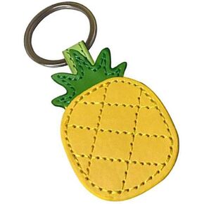 Gydthdeix جلد الأناناس حلقة حقيبة سحر سيارة الهاتف الخليوي ديكور هدية حلية للنساء in Kuwait