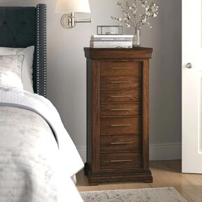Hives and Honey "MALORY" Jewelry Armoire, Taupe Mist