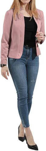 utcoco Womens Casual Business Blazers Open Front Long Sleeve Slim Work Office Blazer Jackets in Kuwait