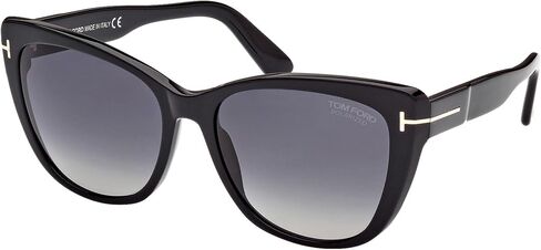 Sunglasses Tom Ford FT 0937 Nora 01D Shiny Black/Polarized Gradient Smoketopal in Saudi Arabia