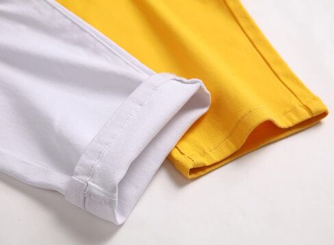 بنطال جينز Nutriangee الرجالي النحيف والمستقيم المرقعة من قماش الدنيم المطاطي للشارع الهيب هوب in Kuwait