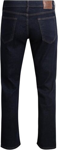 جينز رجالي من Chaps - جينز بأرجل مستقيمة بقصة عادية - جينز مريح من الدنيم المطاطي للرجال in Kuwait