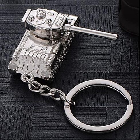 ARFUKA Keychain Tank Model Pendant Keyring Metal Key Ring Charm Jewellery Christmas Birthday Gift Keychains Key Chain Key Ring Holder for Men and Women in Saudi Arabia