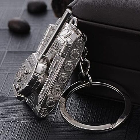ARFUKA Keychain Tank Model Pendant Keyring Metal Key Ring Charm Jewellery Christmas Birthday Gift Keychains Key Chain Key Ring Holder for Men and Women in Saudi Arabia