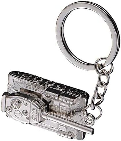ARFUKA Keychain Tank Model Pendant Keyring Metal Key Ring Charm Jewellery Christmas Birthday Gift Keychains Key Chain Key Ring Holder for Men and Women in Saudi Arabia