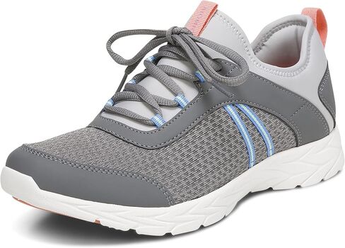 Vionic Women's Brisk Helena Lace-Up Leisure Shoe - Supportive Walking Sneakers That Include Three-Zone Comfort with Orthotic Insole Arch Support, Medium and Wide Fit in Saudi Arabia