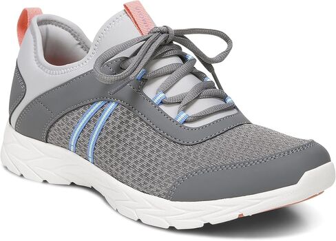 Vionic Women's Brisk Helena Lace-Up Leisure Shoe - Supportive Walking Sneakers That Include Three-Zone Comfort with Orthotic Insole Arch Support, Medium and Wide Fit in Saudi Arabia