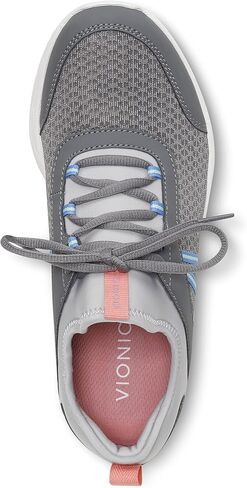 Vionic Women's Brisk Helena Lace-Up Leisure Shoe - Supportive Walking Sneakers That Include Three-Zone Comfort with Orthotic Insole Arch Support, Medium and Wide Fit in Saudi Arabia