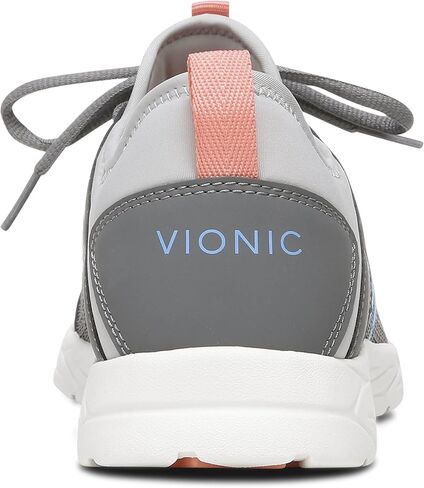 Vionic Women's Brisk Helena Lace-Up Leisure Shoe - Supportive Walking Sneakers That Include Three-Zone Comfort with Orthotic Insole Arch Support, Medium and Wide Fit in Saudi Arabia