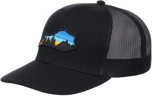 التيجان المحلية كنتاكي الأسود التطريز وجهات النظر قابل للتعديل Snapback كاب blk in Kuwait