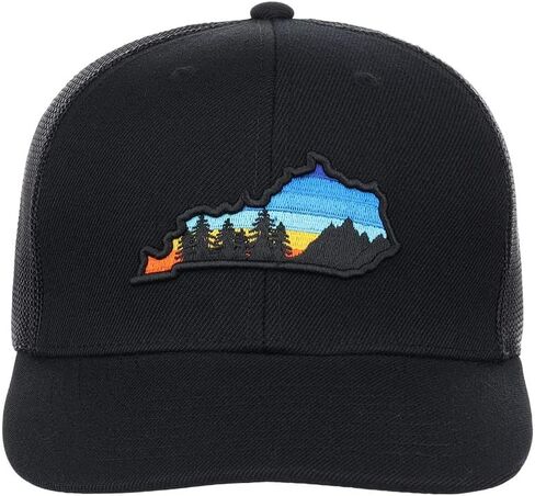 التيجان المحلية كنتاكي الأسود التطريز وجهات النظر قابل للتعديل Snapback كاب blk in Kuwait