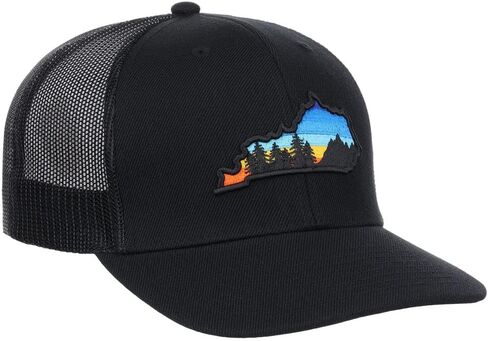 التيجان المحلية كنتاكي الأسود التطريز وجهات النظر قابل للتعديل Snapback كاب blk in Kuwait