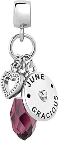 سحر عيد ميلاد سعيد TGLS متلألئ من يناير إلى ديسمبر 12 شهرًا متوافق مع أساور وقلائد باندورا تشارمز in Kuwait