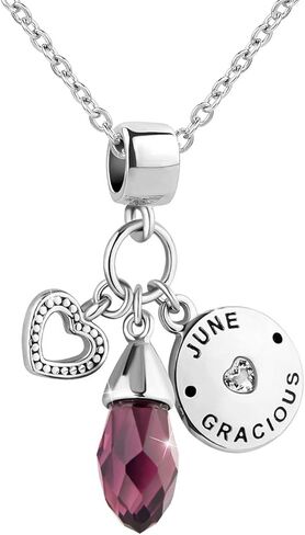 سحر عيد ميلاد سعيد TGLS متلألئ من يناير إلى ديسمبر 12 شهرًا متوافق مع أساور وقلائد باندورا تشارمز in Kuwait