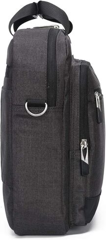 حقيبة كمبيوتر محمول Omnpak مقاس 15.6 بوصة، حقيبة أعمال مع قفل مجمع، حقيبة مستندات كاتب العدل طاردة للماء للرجال والنساء - تناسب كمبيوتر/كمبيوتر محمول/كمبيوتر لوحي مقاس 15.6 بوصة in Kuwait